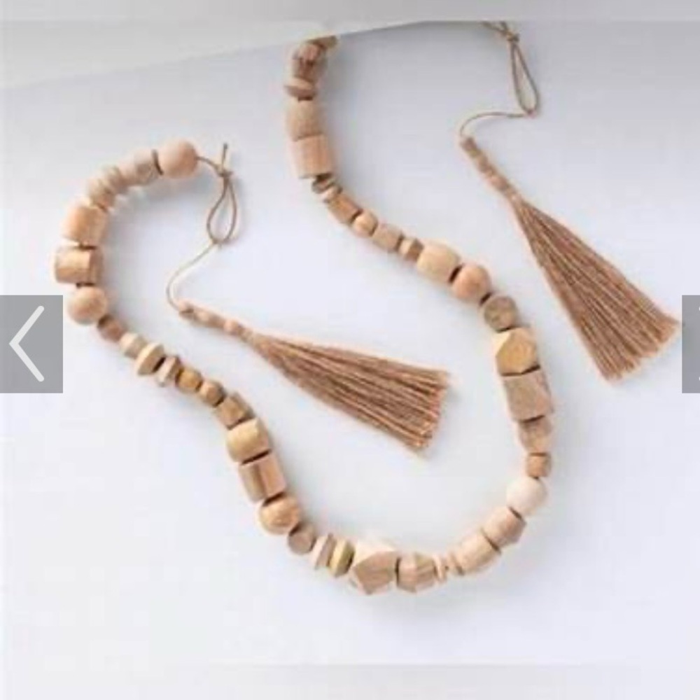 Studio McGee Wooden Bead Garland